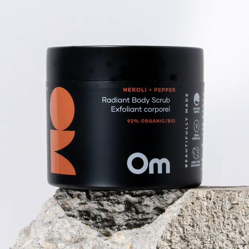Neroli + Pepper Radiant Body Scrub - Soaps & ScrubsOm Organics SkincareMisiyo Candle Co