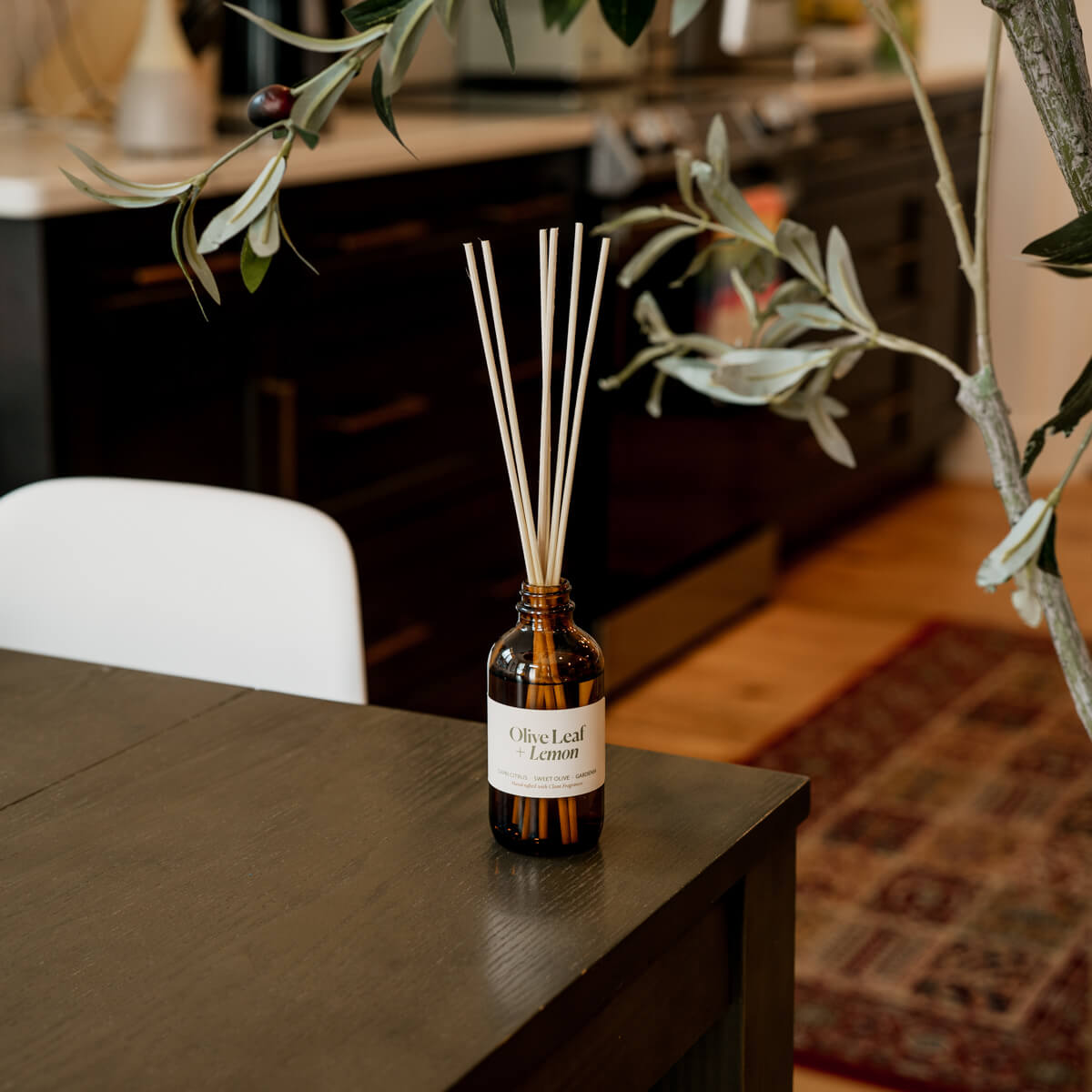Olive Leaf + Lemon Reed Diffuser - Reed DiffusersMisiyo Candle CoRDF-OLLMisiyo Candle Co