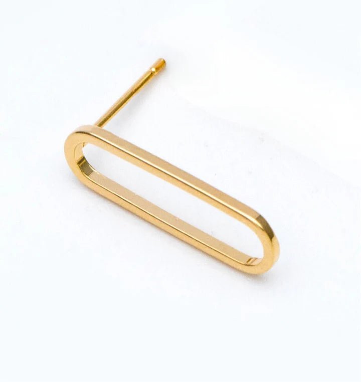 Orbit Stud Earrings - Gold - EarringsBec DesignMisiyo Candle Co