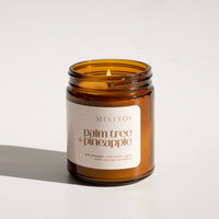 Palm Tree + Pineapple Classic Look Candle