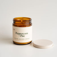 Peppercorn + Pine Candle