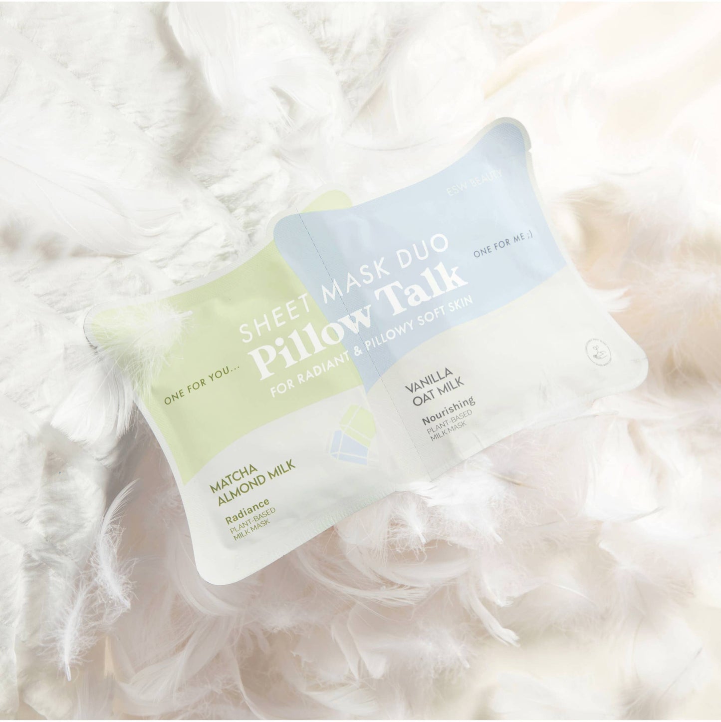 Pillow Talk Sheet Mask Duo - Face MasksESW BeautyE0275Misiyo Candle Co