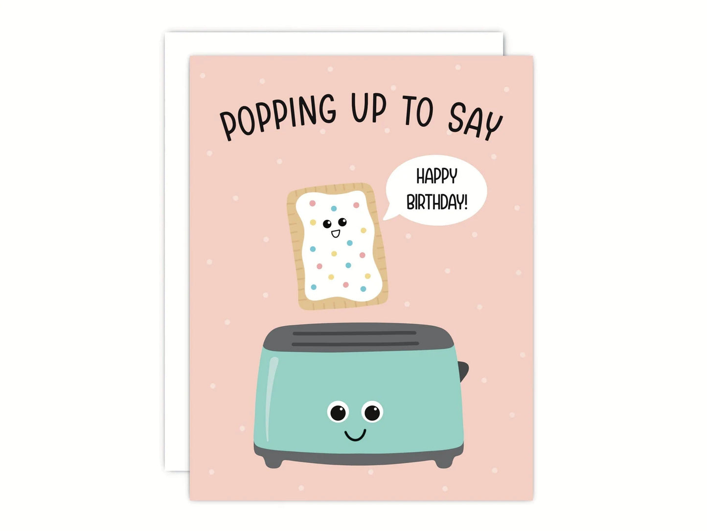 Pop Tart Birthday Greeting Card