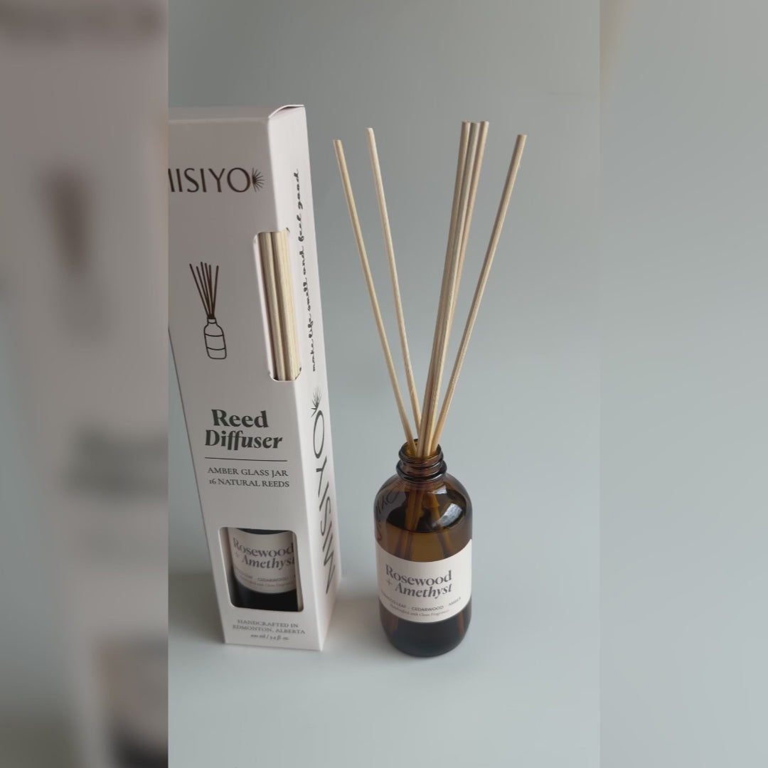 Rosewood + Amethyst Reed Diffuser