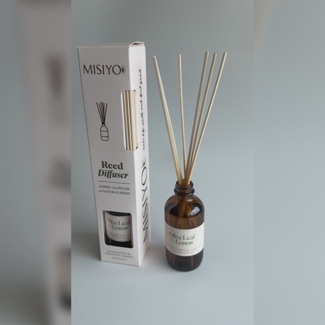 Olive Leaf + Lemon Reed Diffuser