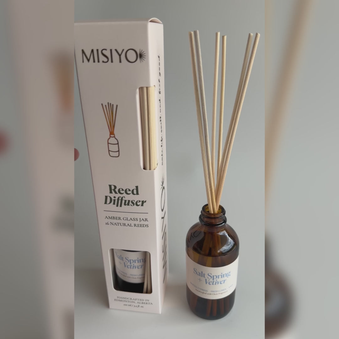 Salt Spring + Vetiver Reed Diffuser
