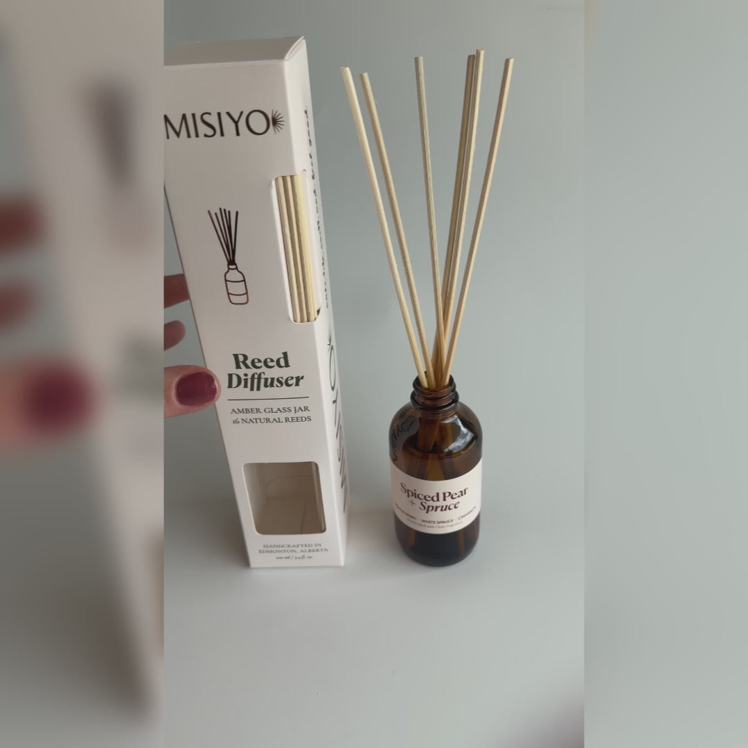 Spiced Pear + Spruce Reed Diffuser