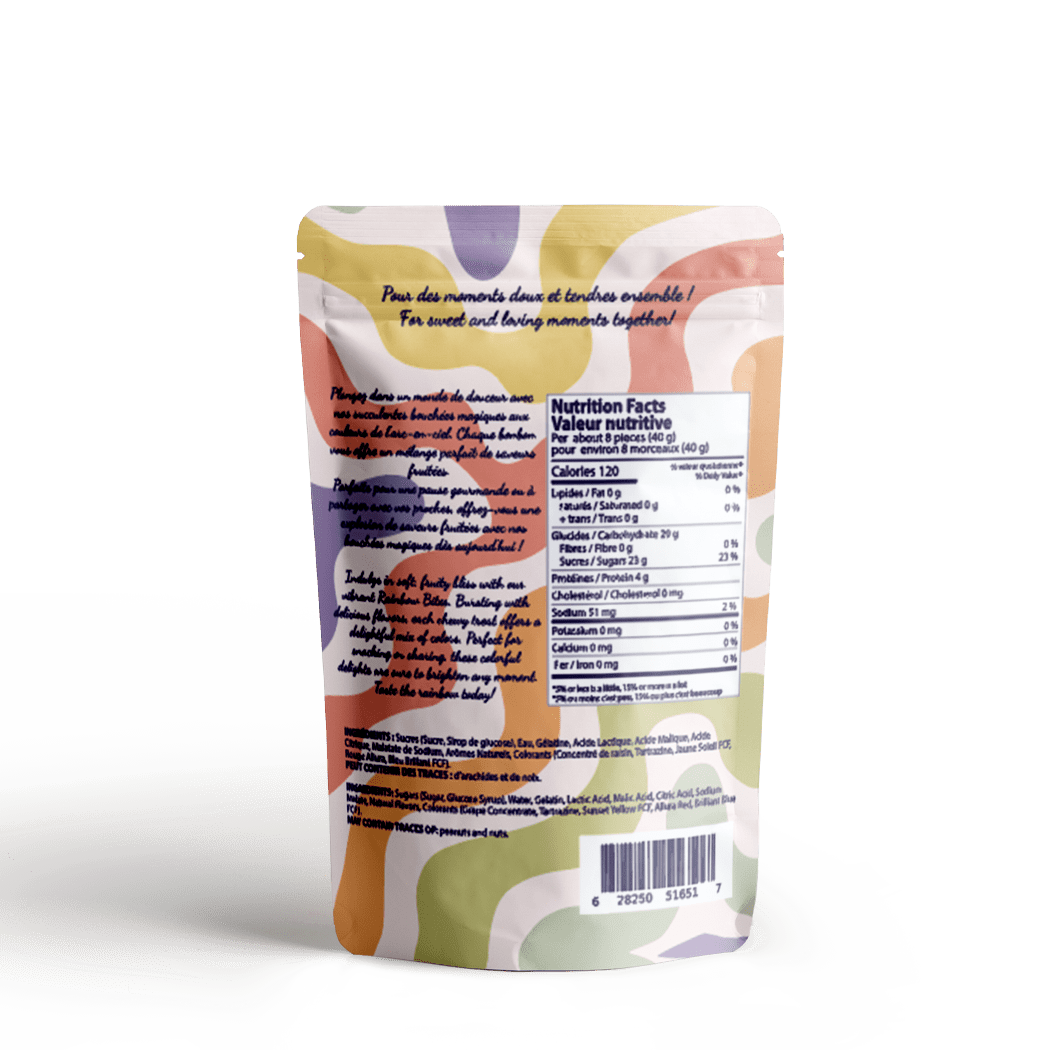Rainbow Bites Gummy Candies - CandyLa boîte à bonbonsMisiyo Candle Co