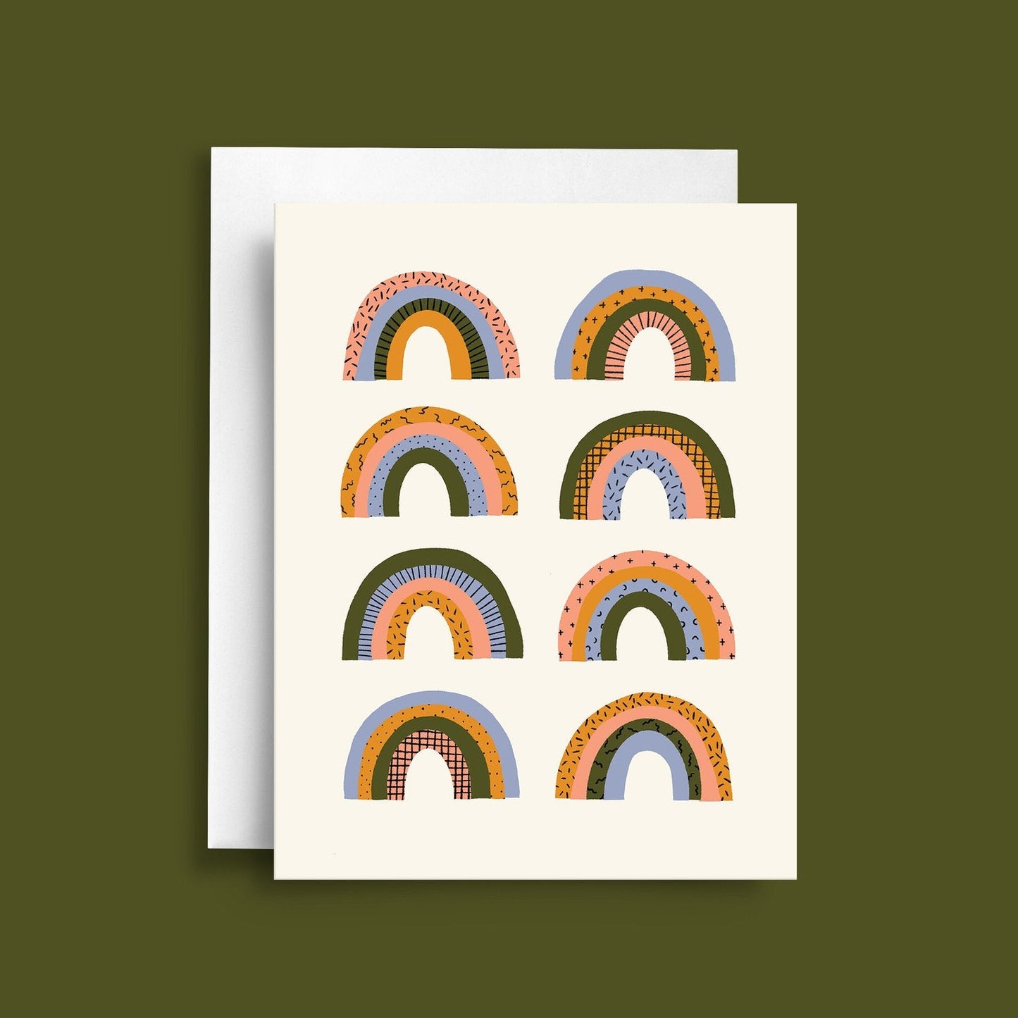Rainbows | Blank Greeting Card - Greeting & Note CardsNatasia MakesBLNK004Misiyo Candle Co