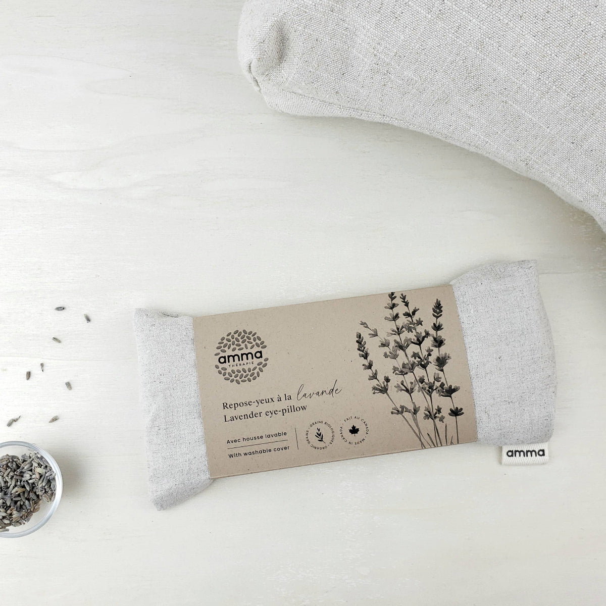 Relaxing Lavender Eye Pillow (with washable cover) - Eye PillowAmma Thérapie70238Misiyo Candle Co