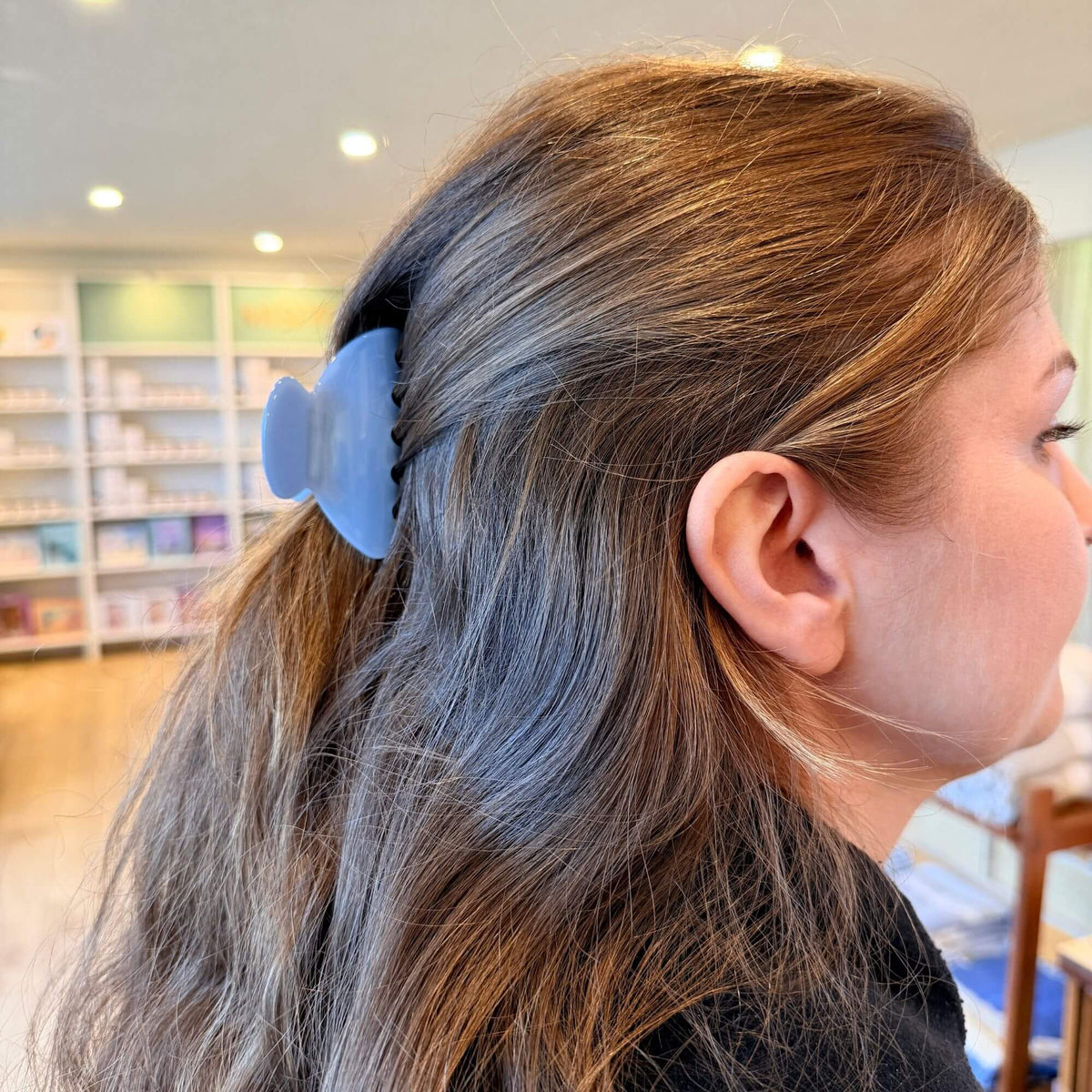 Retro Round Hair Claw Clip - Hair AccessoriesMisiyo Slow LivingQZ20838YZ-BlueMisiyo Candle Co