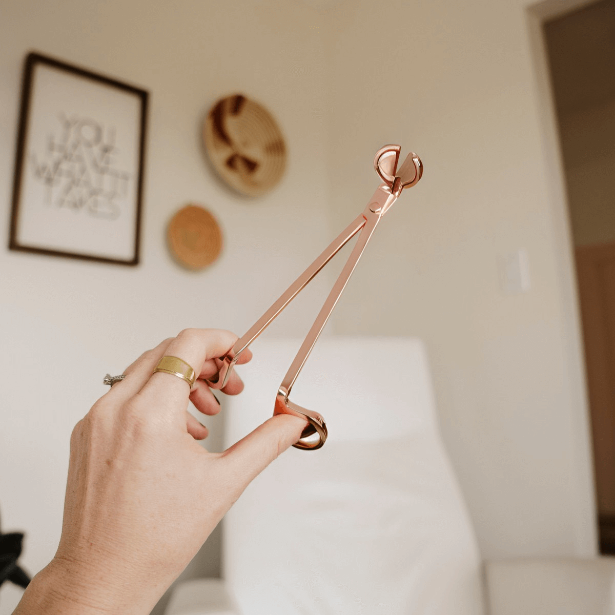 Rose Gold Candle Wick Trimmers - Candle Care ToolsMisiyo Candle CoWT-RG1Misiyo Candle Co