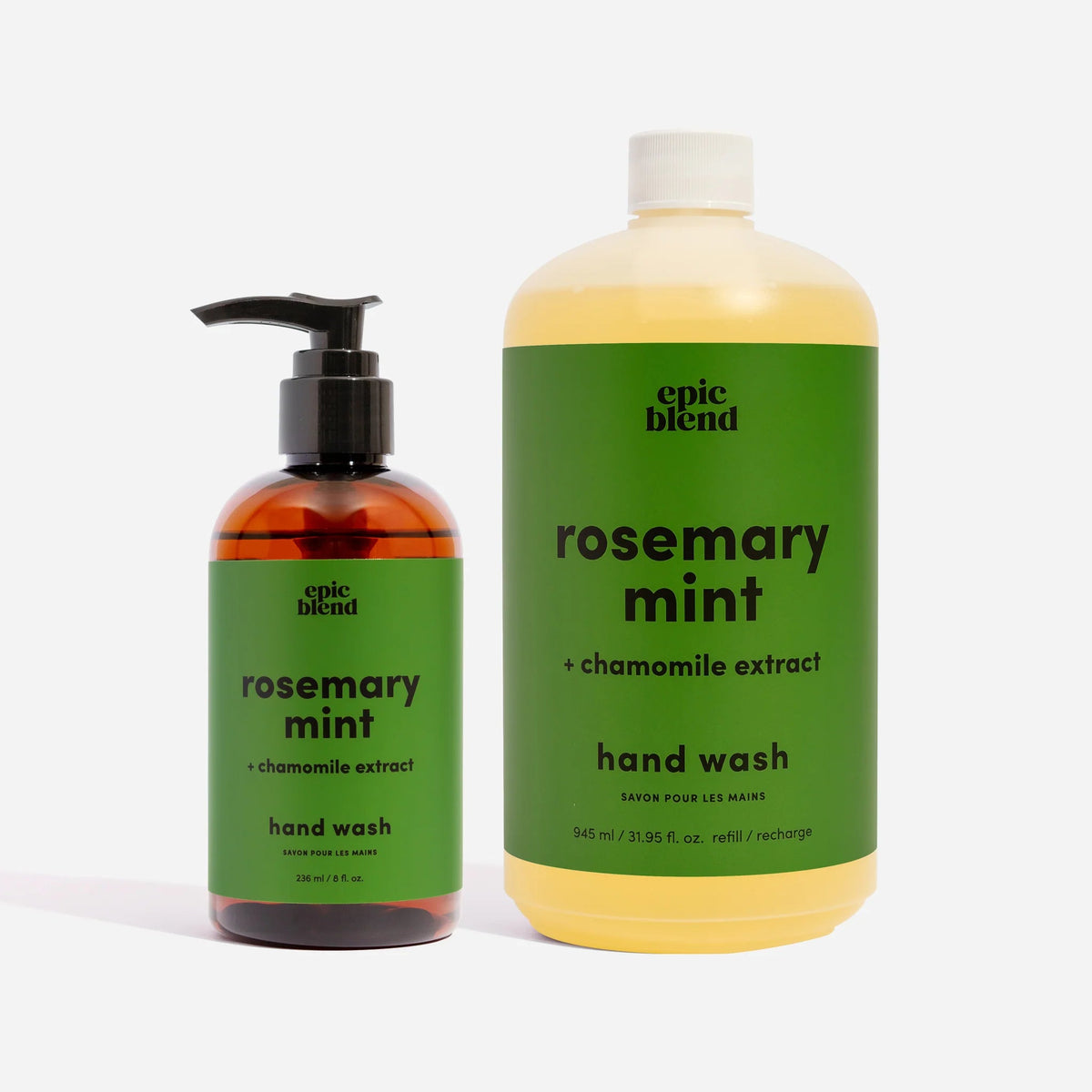 Rosemary Mint Vegan Hand Wash - Hand SoapEpic Blend40050Misiyo Candle Co