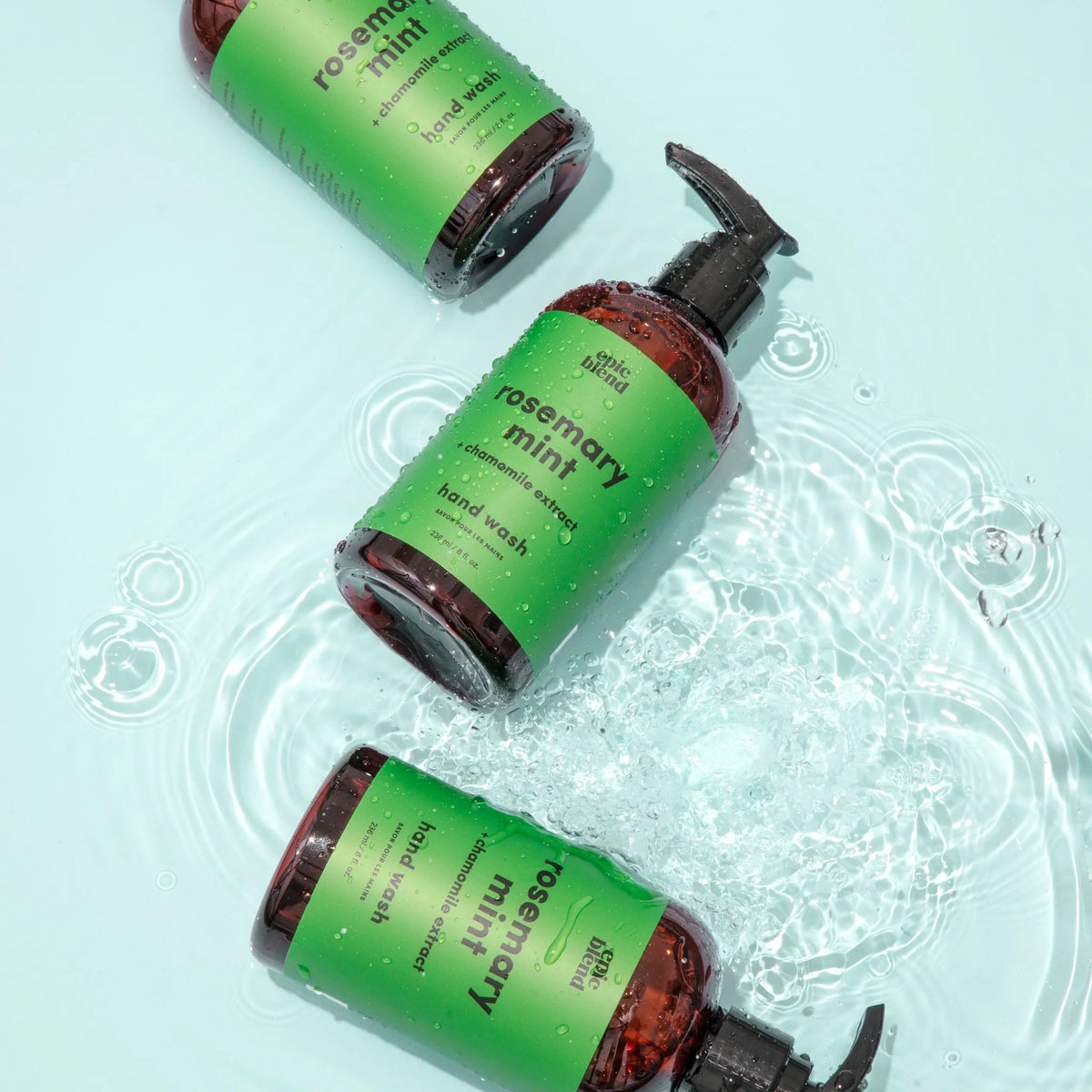 Rosemary Mint Vegan Hand Wash - Hand SoapEpic Blend40050Misiyo Candle Co