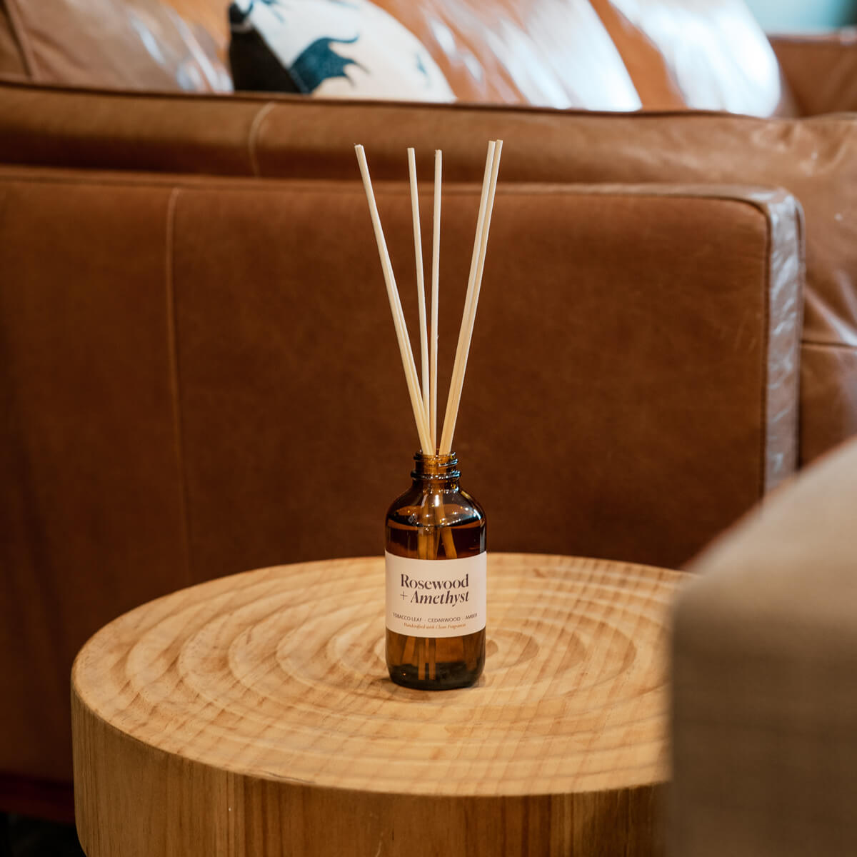 Rosewood + Amethyst Reed Diffuser - Reed DiffusersMisiyo Candle CoRDF-RWAMisiyo Candle Co