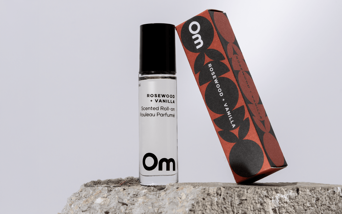 Rosewood + Vanilla Roll-On Perfume Oil - Deodorant & PerfumeOm Organics SkincareEOROLLROSMisiyo Candle Co