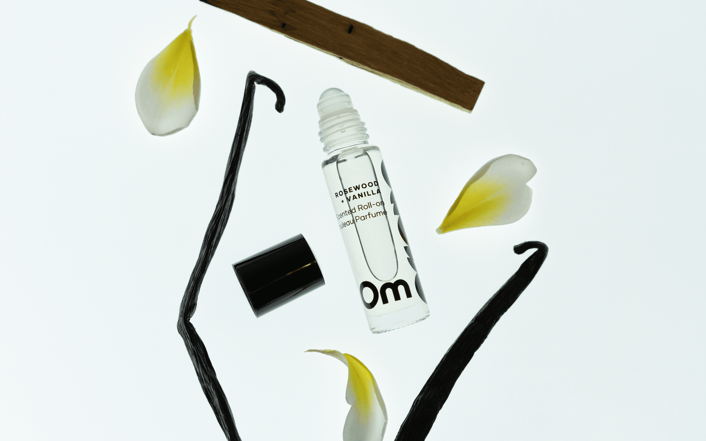 Rosewood + Vanilla Roll-On Perfume Oil - Deodorant & PerfumeOm Organics SkincareEOROLLROSMisiyo Candle Co