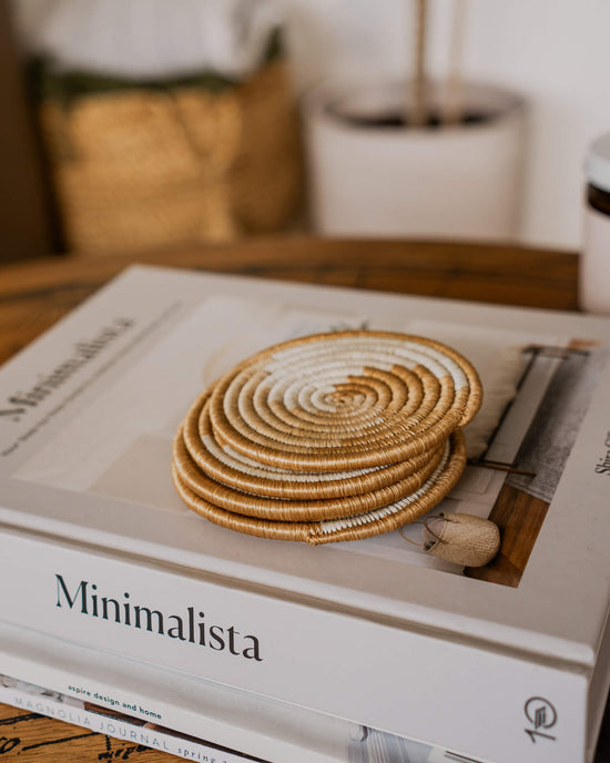 Woven Rwandan Coasters | The Rwanda Collection