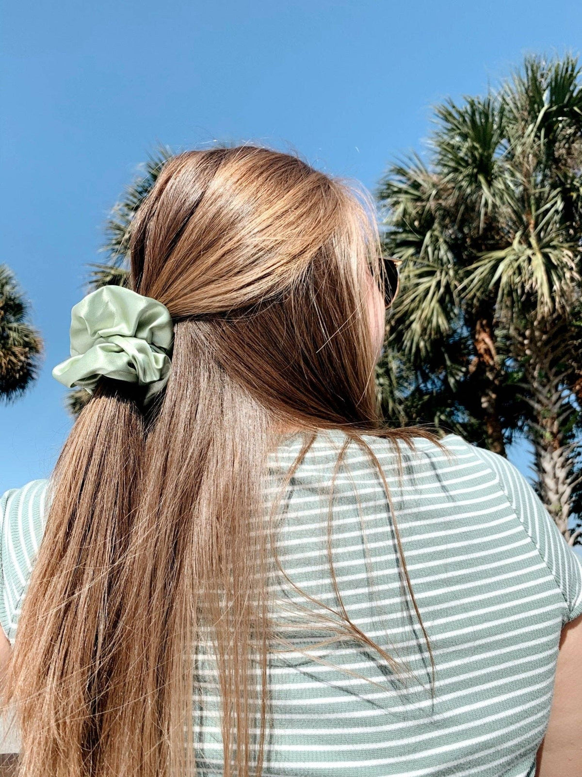 SAGE | Mulberry Silk Scrunchie - Hair AccessoriesBeyond ScrunchiesMisiyo Candle Co