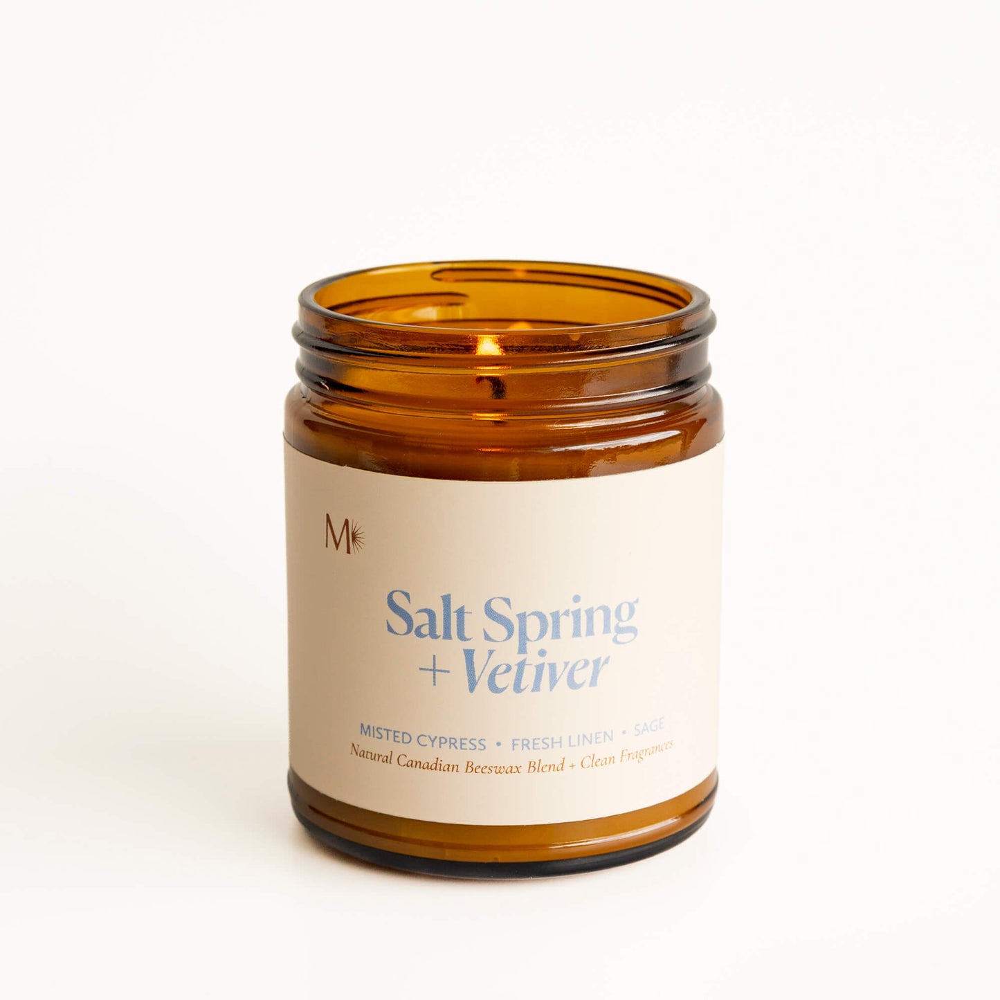 Salt Spring + Vetiver Candle - CandlesMisiyo Candle CoCDL-SSV9Misiyo Candle Co