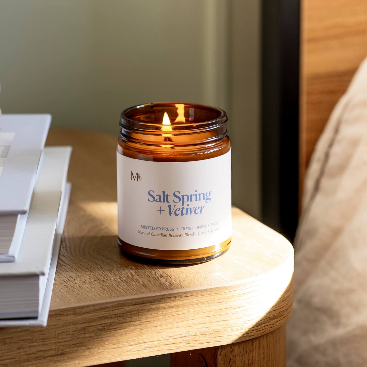 Salt Spring + Vetiver Candle - CandlesMisiyo Candle CoCDL-SSV9Misiyo Candle Co
