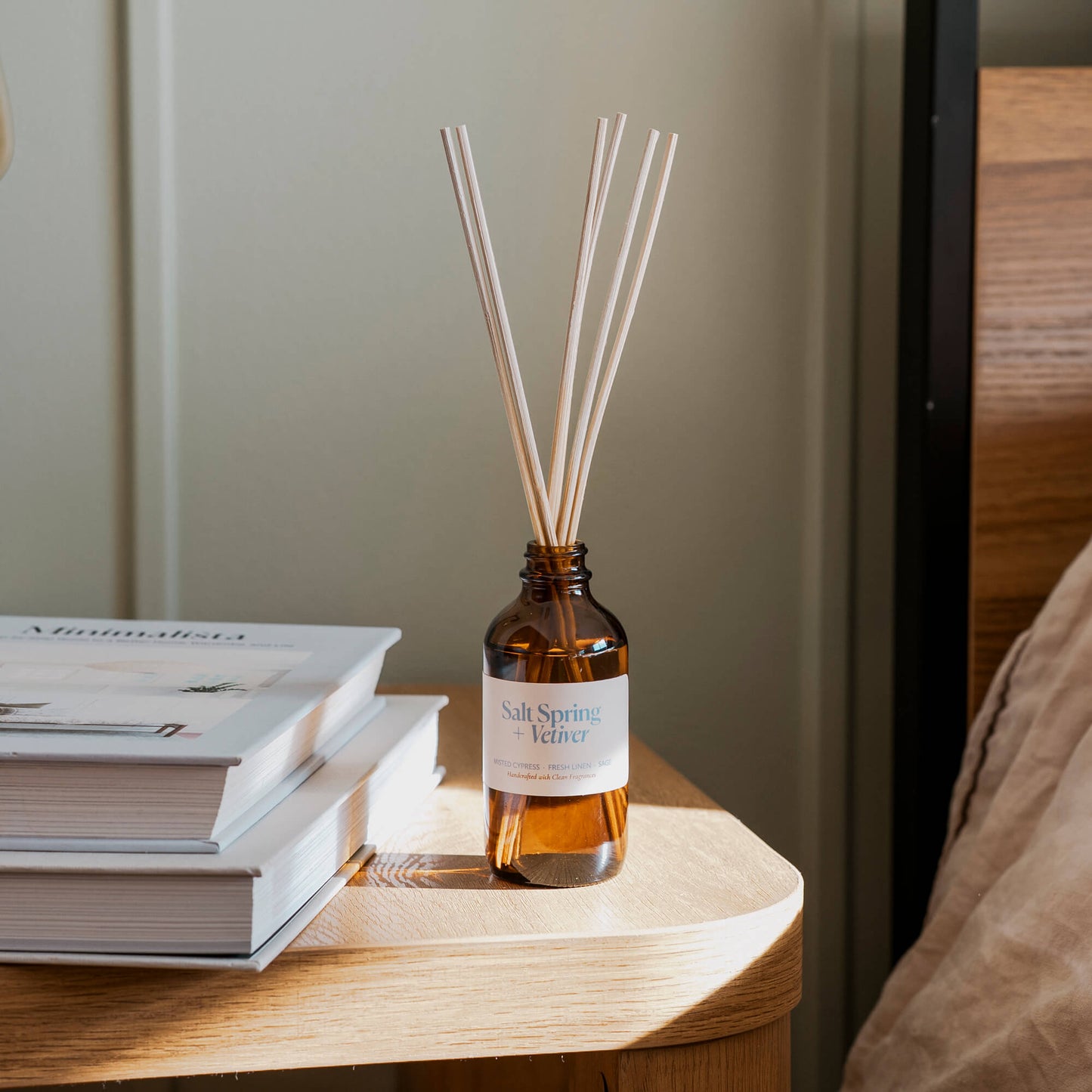 Salt Spring + Vetiver Reed Diffuser - Reed DiffusersMisiyo Candle CoRDF-SSVMisiyo Candle Co