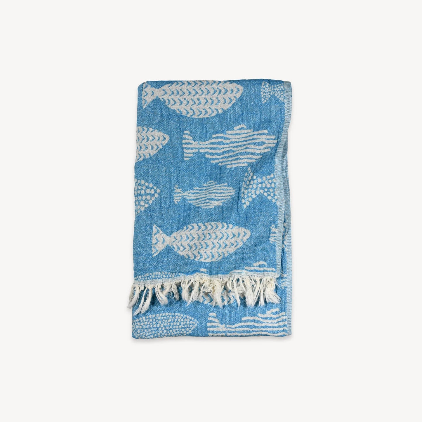 Saltwater Fish Turkish Cotton Towel - TowelsPokolokoMisiyo Candle Co