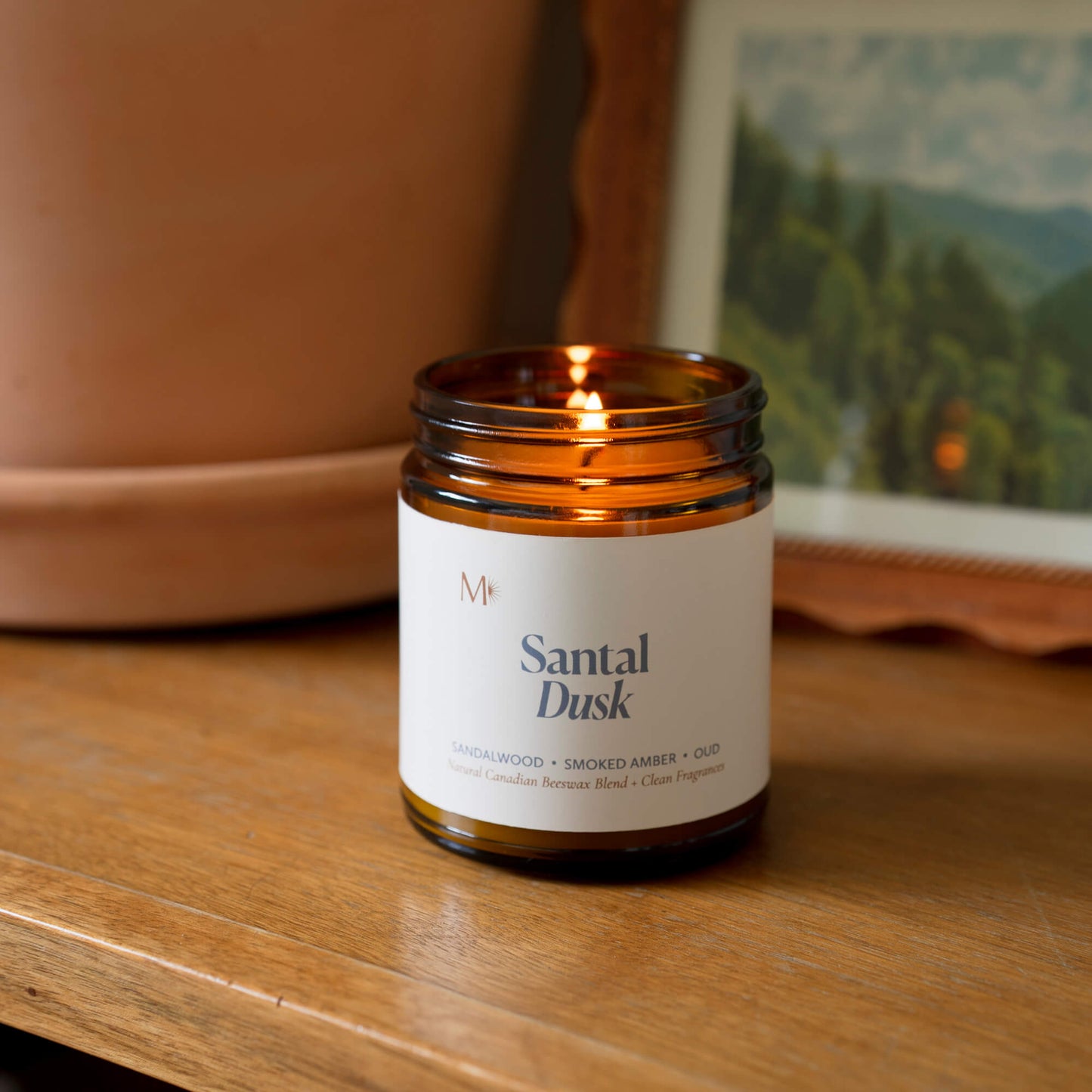 Santal Dusk Candle - CandlesMisiyo Candle CoCDL-SND9Misiyo Candle Co