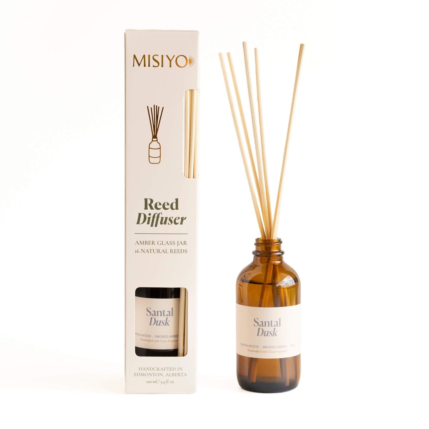 Santal Dusk Reed Diffuser - Reed DiffusersMisiyo Candle CoRDF-SNDMisiyo Candle Co