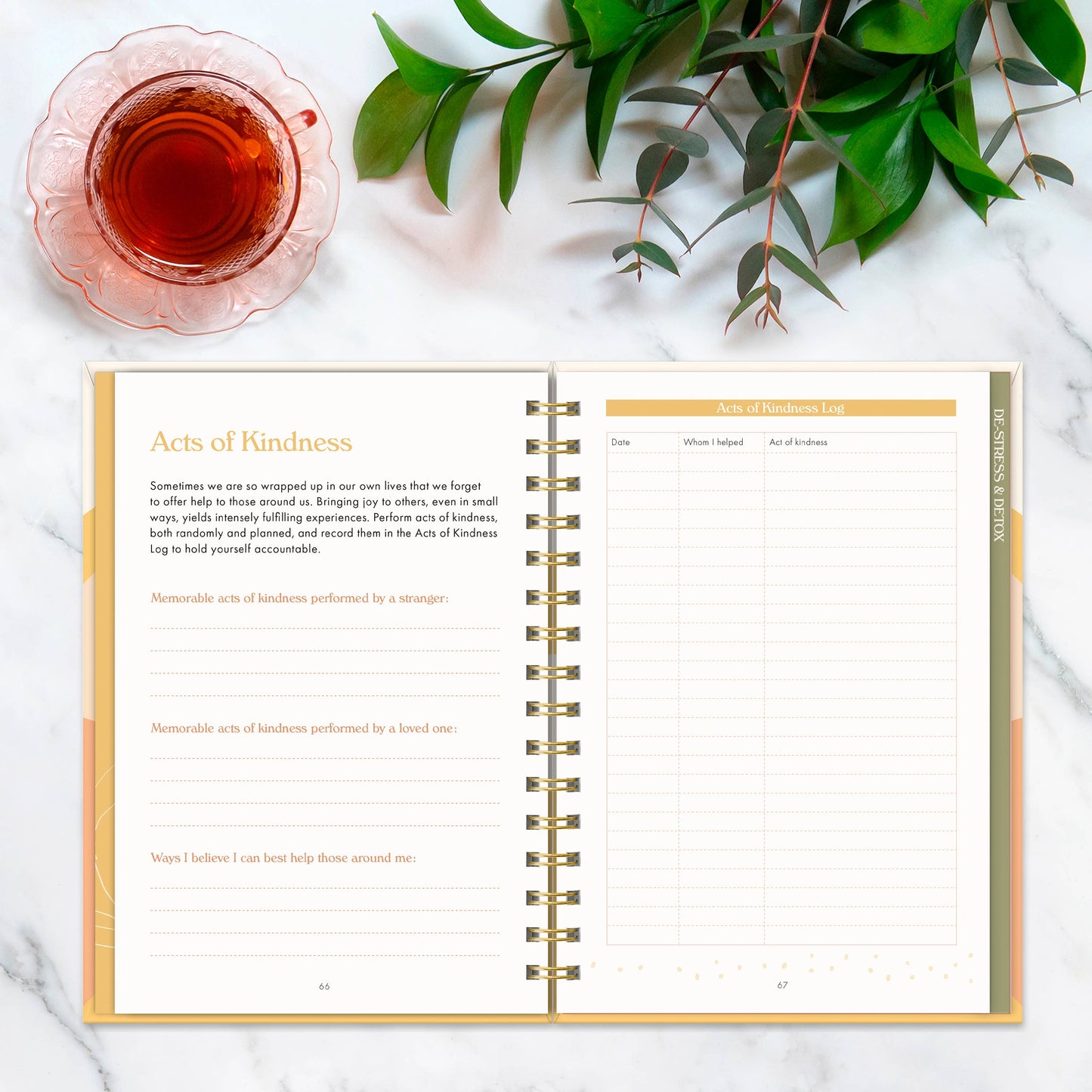 Self-Care Journal - Be Kind to Yourself - Notebooks & JournalsStudio Oh!GJ004Misiyo Candle Co