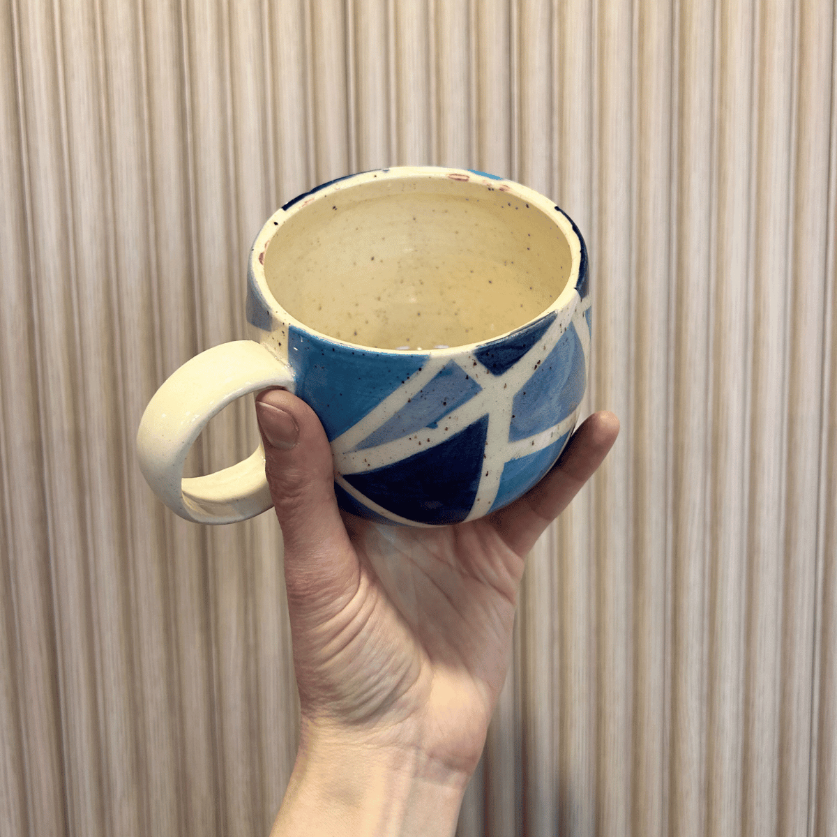 Skyfall Prism Mug | handcrafted ceramics - PotteryLA PurkisMisiyo Candle Co