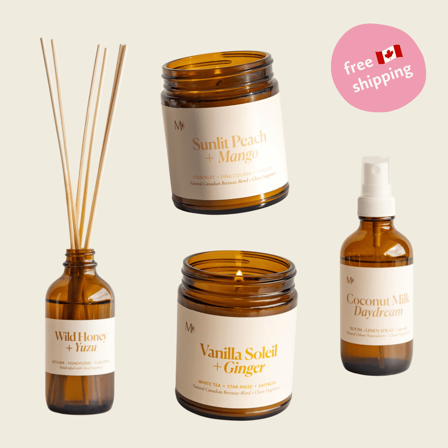Slow Morning Home Fragrance Bundle - Home Fragrance BundlesMisiyo Candle CoBUNDLE-SLOWMORNING4Misiyo Candle Co