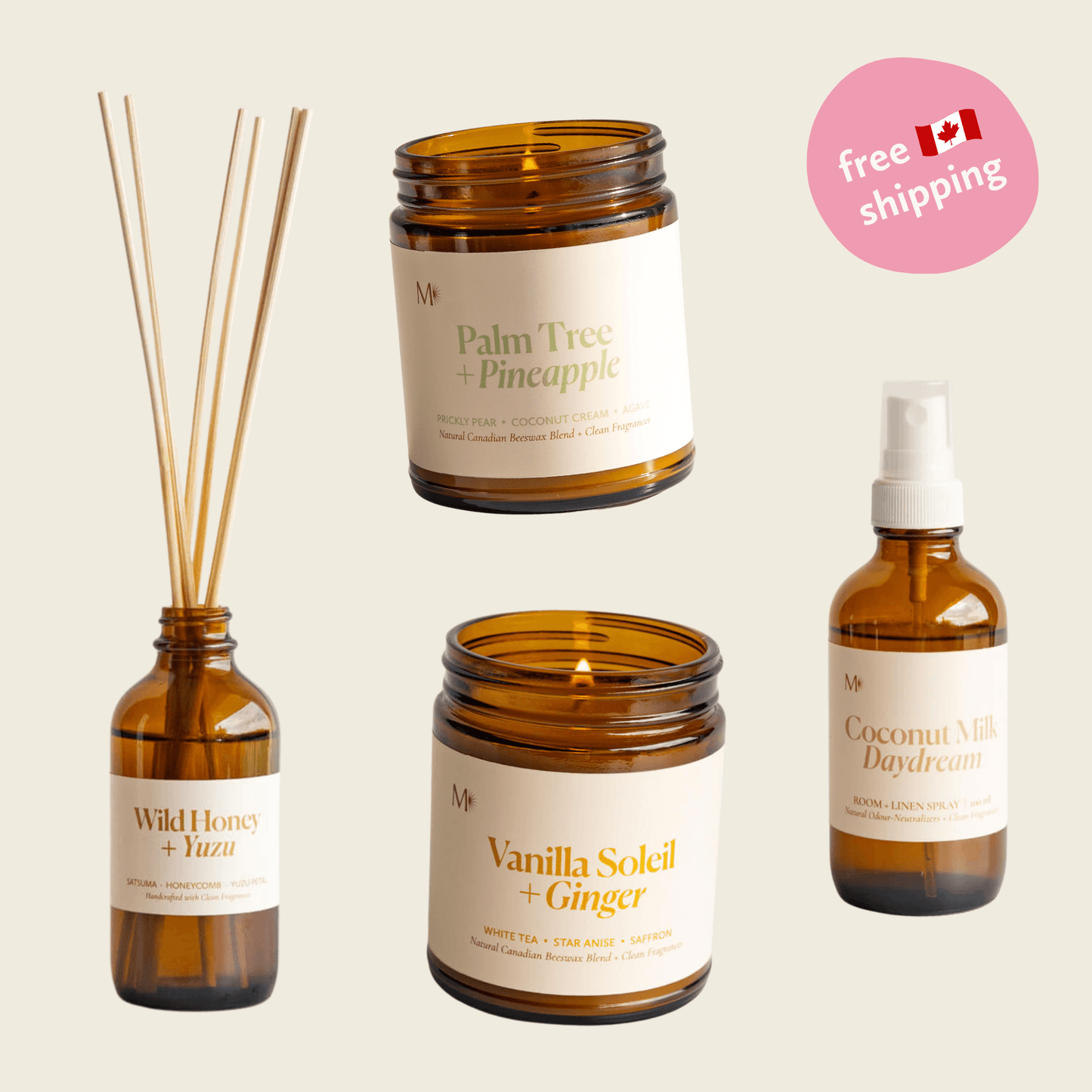 Slow Morning Home Fragrance Bundle - Home Fragrance BundlesMisiyo Candle CoBUNDLE-SLOWMORNING4Misiyo Candle Co