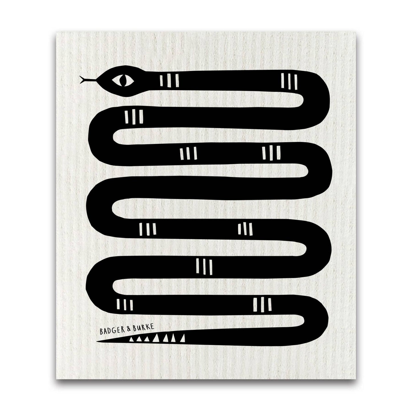 Snake Swedish Dishcloth - Swedish Dish ClothsBadger & BurkeSC15Misiyo Candle Co