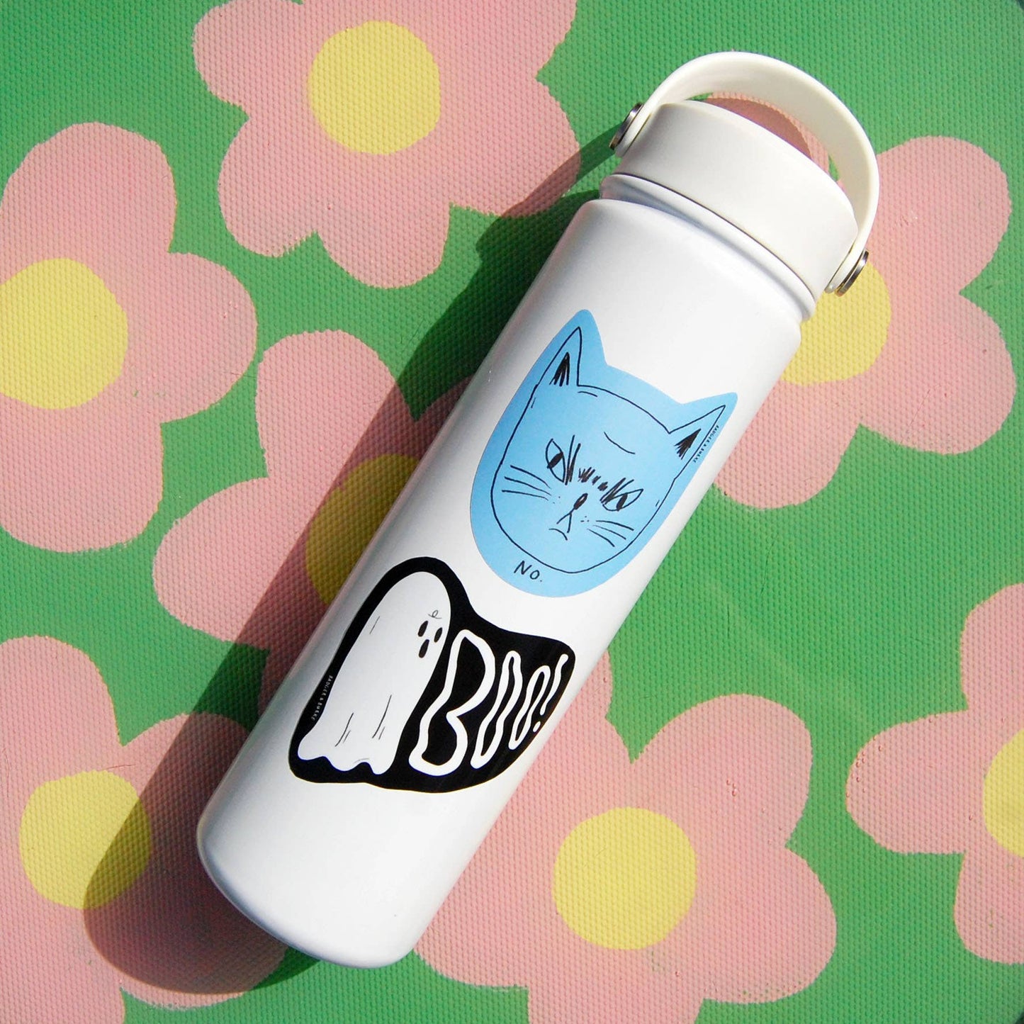 Snitty Kitty "No" Sticker - StickersBadger & BurkeST03Misiyo Candle Co