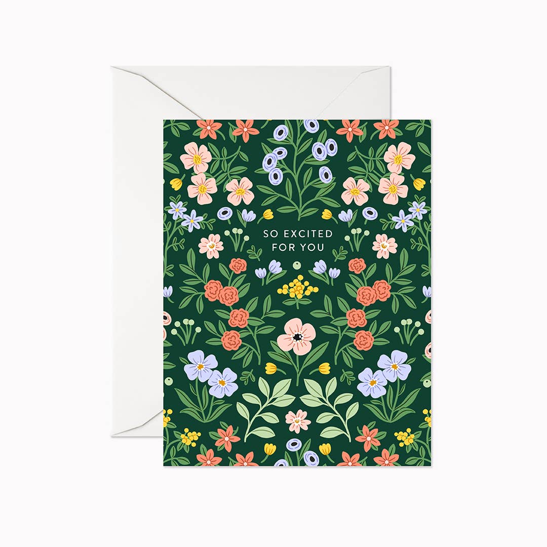 So Excited for You | Greeting Card - Greeting & Note CardsLinden Paper Co.CG012Misiyo Candle Co