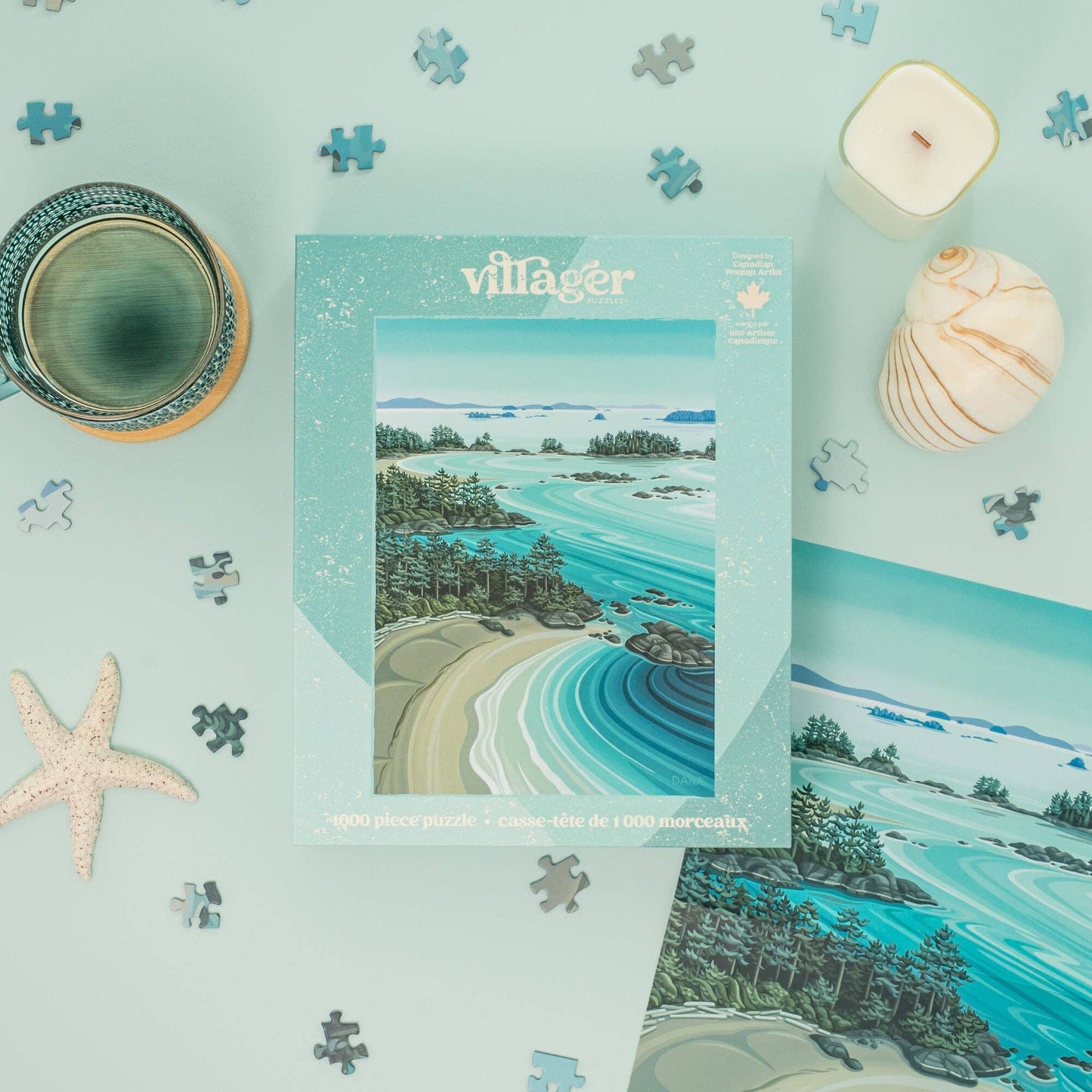 Soaring over Tofino | 1000-Piece Puzzle | Designed in Canada - PuzzlesVillager PuzzlesVPSOAR01Misiyo Candle Co