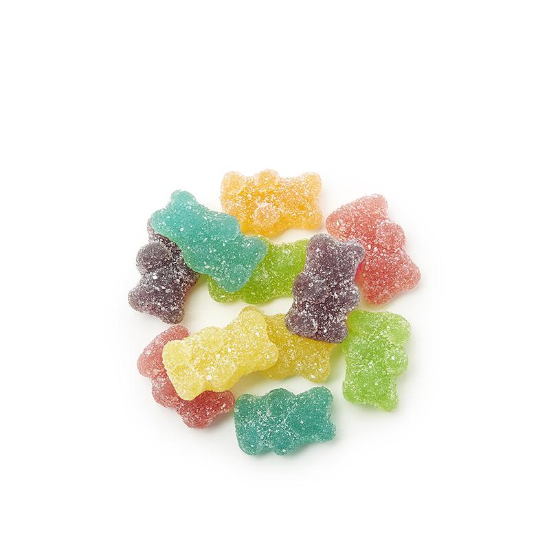 Sour Rainbow Gummy Bears (vegan) - CandySquishMisiyo Candle Co