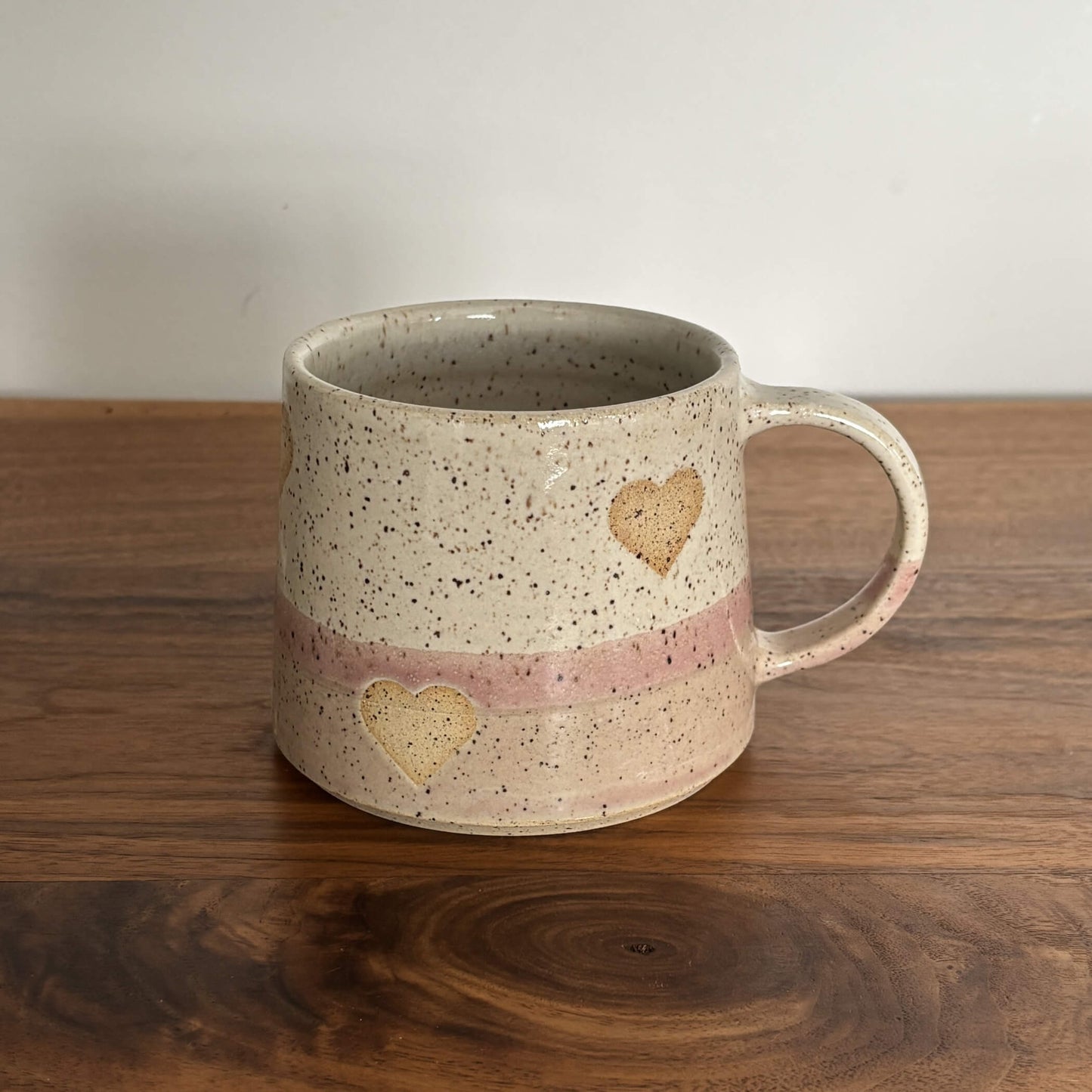 Speckled Hearts Mug | handcrafted ceramics - PotteryCeramics By Stephcbs-0040Misiyo Candle Co
