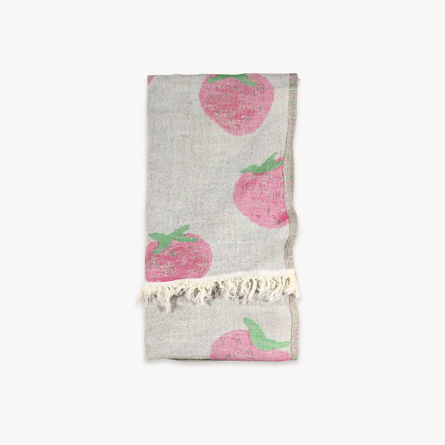 Strawberry Shortcake Hand Towel | Turkish cotton - TowelsPokolokoMisiyo Candle Co