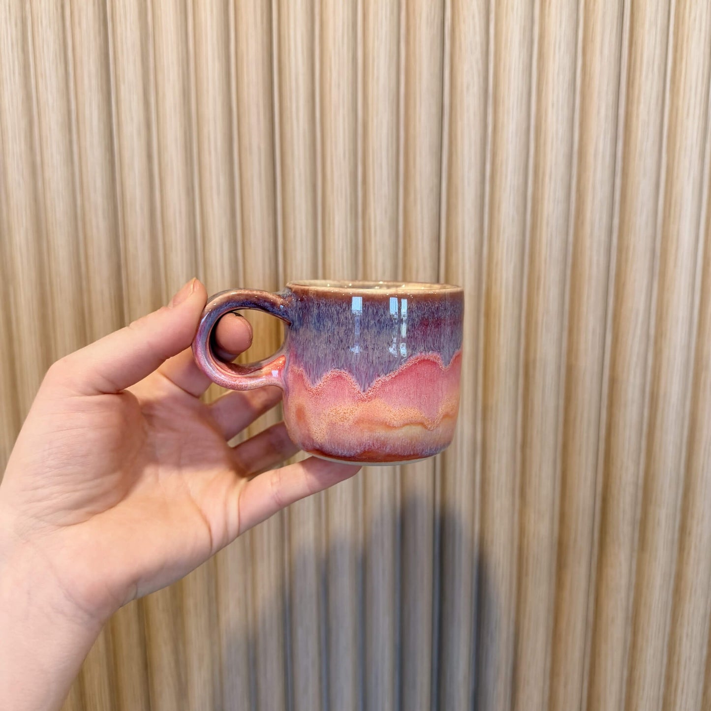 Sunset Espresso Mug | handcrafted ceramics - PotteryPebble CeramicsMisiyo Candle Co