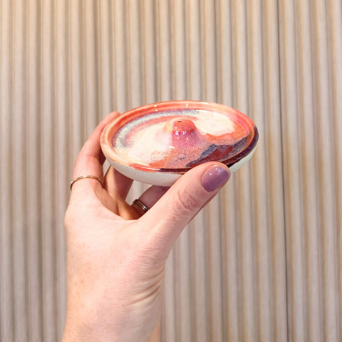 Sunset Incense Holder | handcrafted ceramics - Incense HoldersPebble CeramicsMisiyo Candle Co