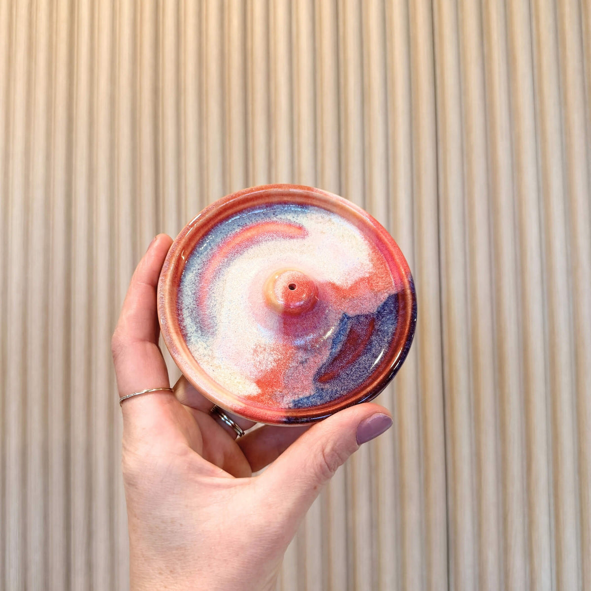 Sunset Incense Holder | handcrafted ceramics - Incense HoldersPebble CeramicsMisiyo Candle Co