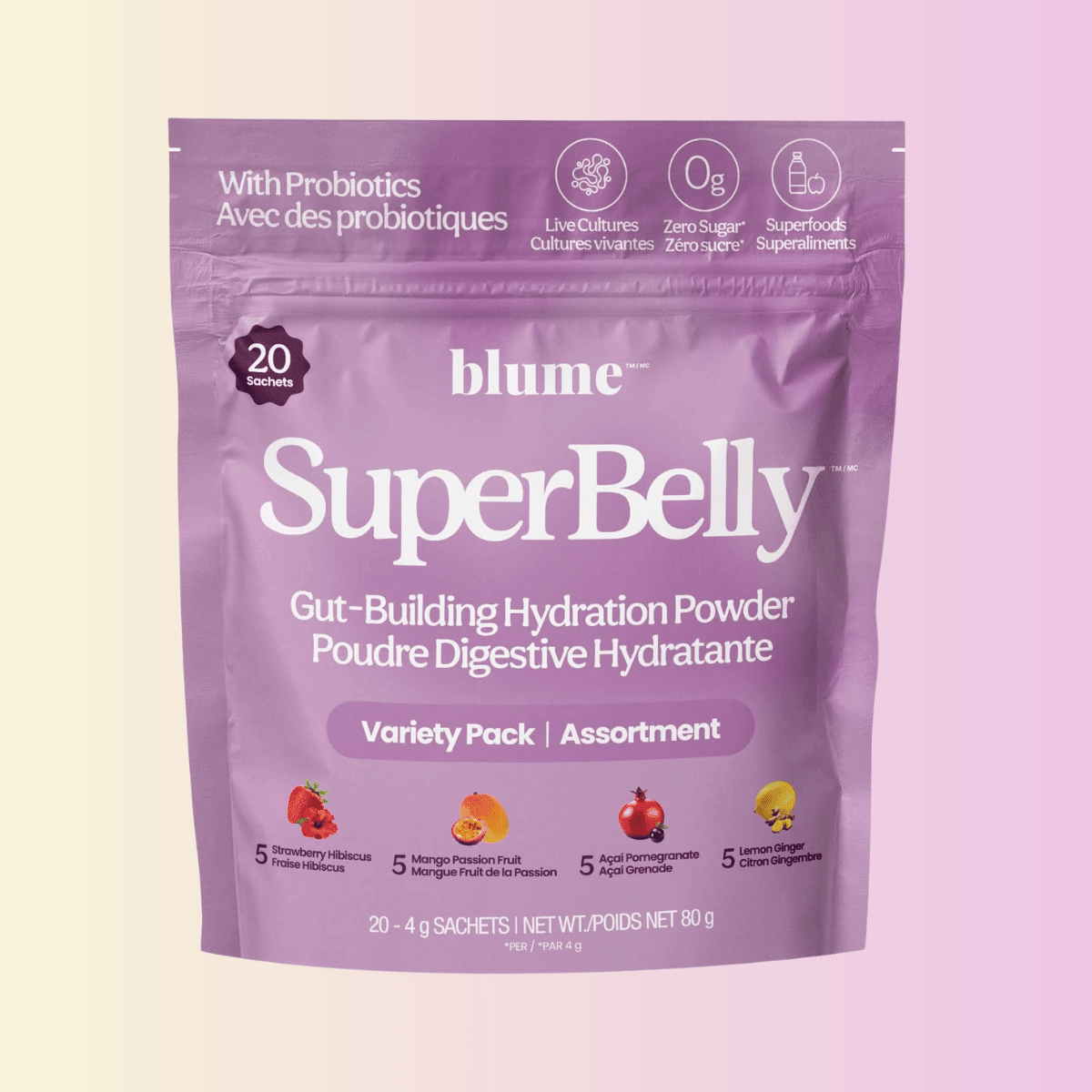 SuperBelly Variety Pack | Probiotic Hydration Beverage Mix - BeveragesBlumeMisiyo Candle Co