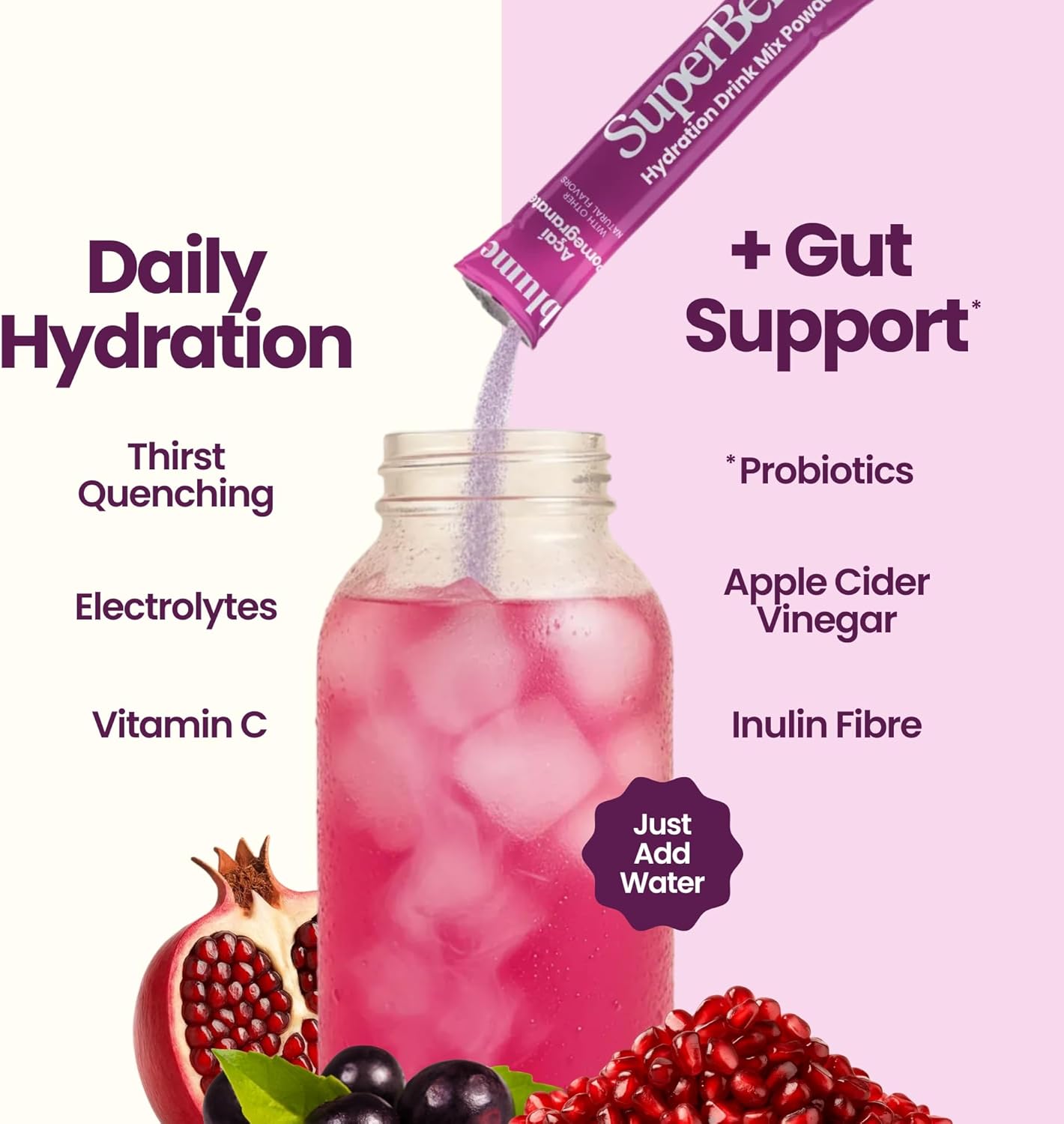 SuperBelly Variety Pack | Probiotic Hydration Beverage Mix - BeveragesBlumeMisiyo Candle Co