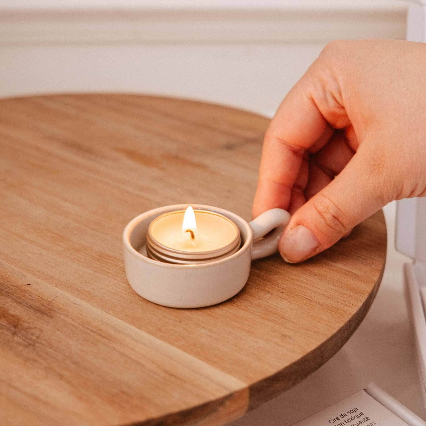 Tealight Candle Holder | handcrafted ceramics - Candle HoldersMimi & AugustTealight HolderMisiyo Candle Co