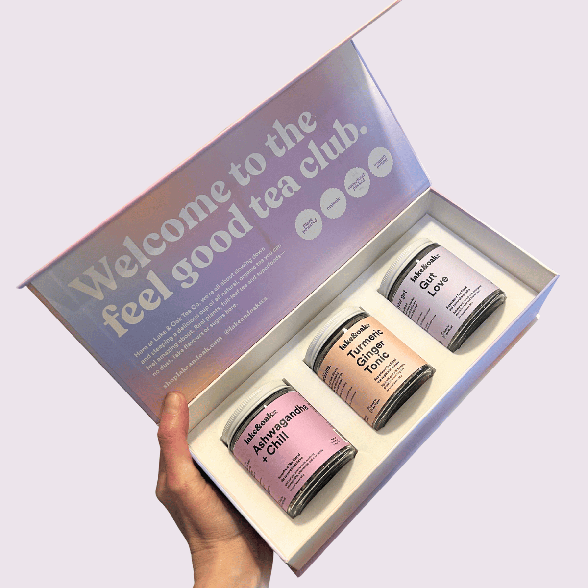 The Bestsellers Tea Bundle Gift Box - TeaLake & Oak Tea Co.Misiyo Candle Co