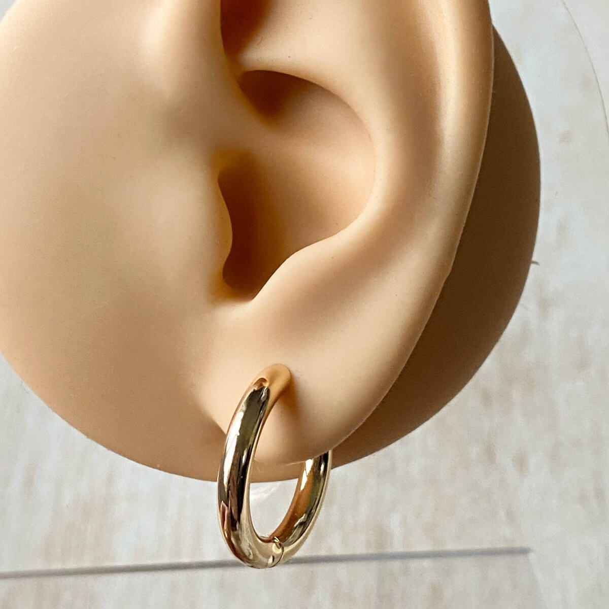 The Perfect Hoop Earrings - Gold - EarringsAgaveh girlTHE-PER-30Misiyo Candle Co