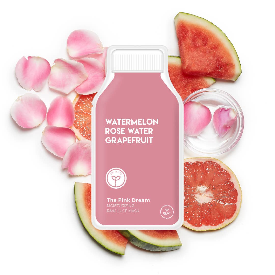 The Pink Dream Moisturizing Raw Juice Sheet Mask - Face MasksESW BeautyE0044Misiyo Candle Co