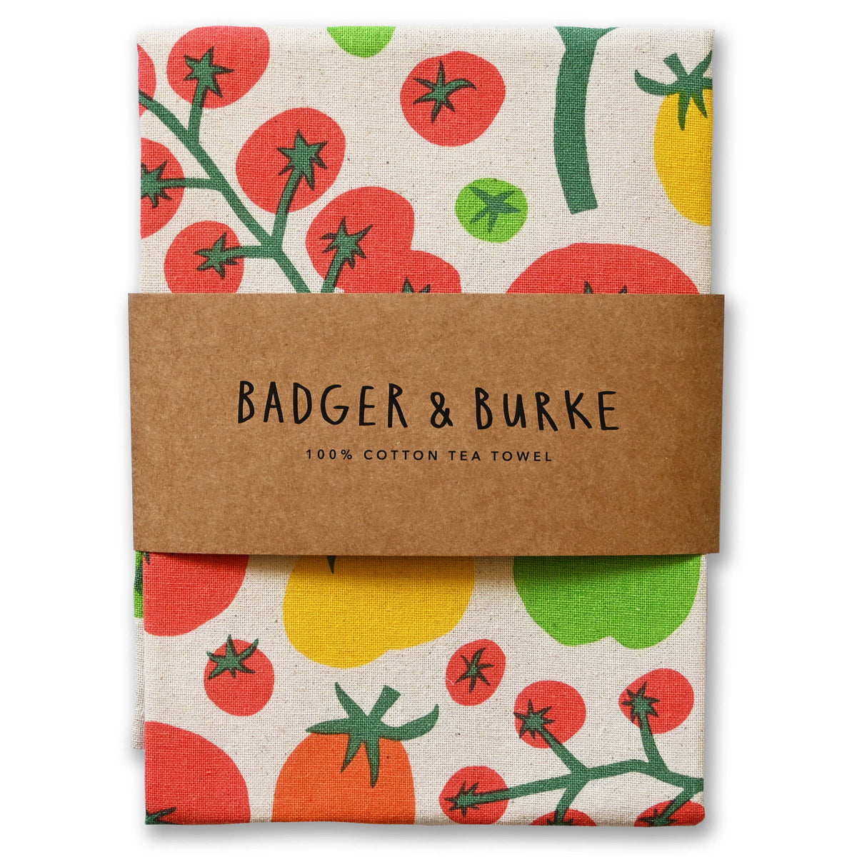 Tomato Tea Towel - Tea TowelsBadger & BurkeTEA26Misiyo Candle Co